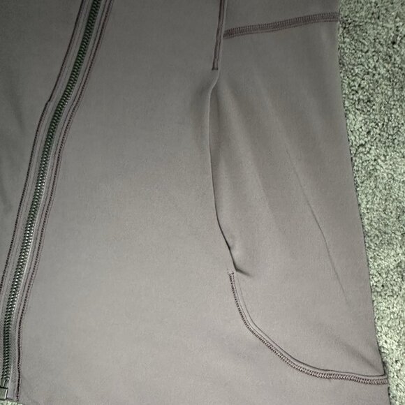 Lululemon Every Journey Hoodie Jacket Sz 12 Asymmetric Full Zip Frosted Mulberry - Picture 4 of 14